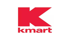 Kmart logo in red on a white background