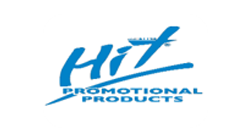 Logo of Hit Promotional Products on a white background