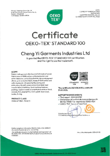 OEKO-TEX STANDARD 100- athleticedgefashion